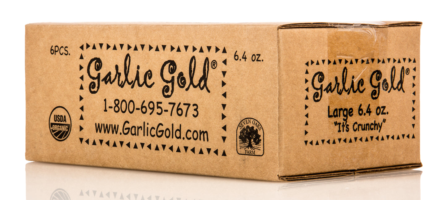 Rinaldo's Garlic Gold, Large Jar, Organic