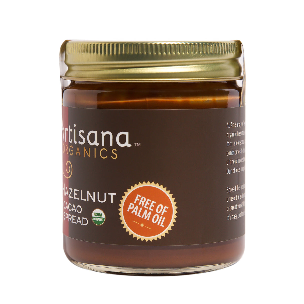Hazelnut Cacao Spread, Organic