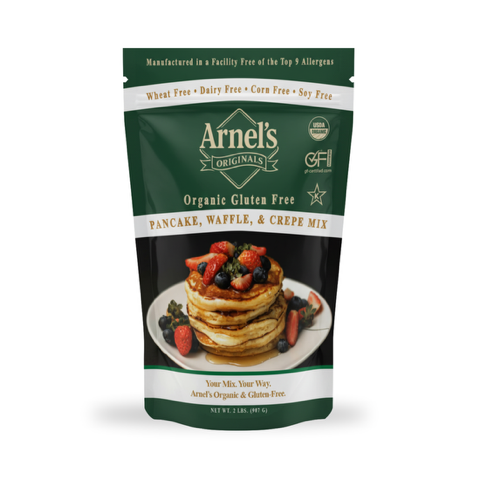 Pancake, Waffle & Crepe Mix, GF, Organic