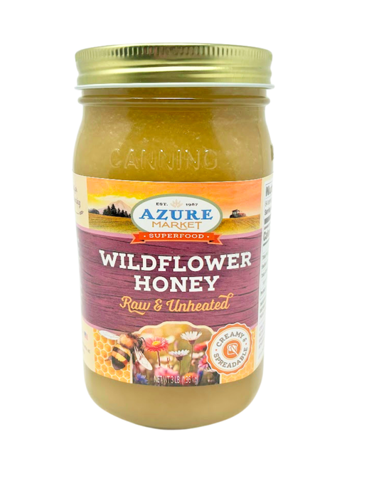 Honey, Raw, Unheated, Wildflower