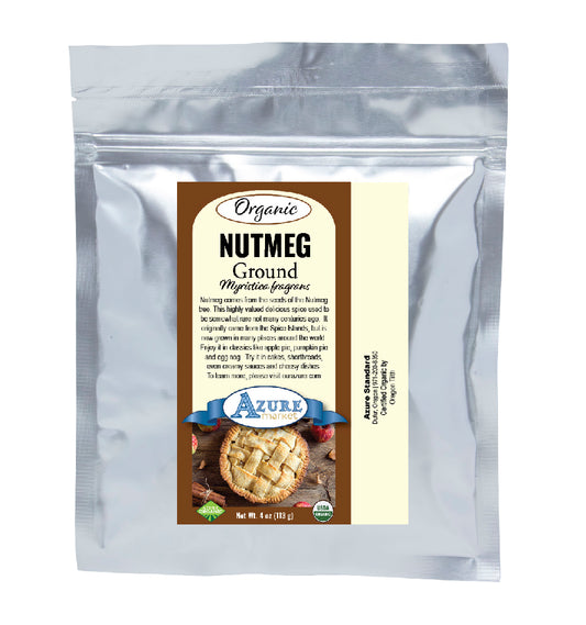 Nutmeg, Ground, Organic