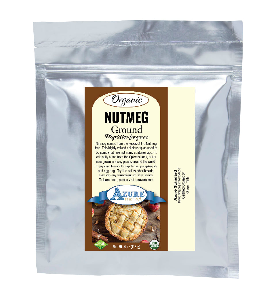 Nutmeg, Ground, Organic