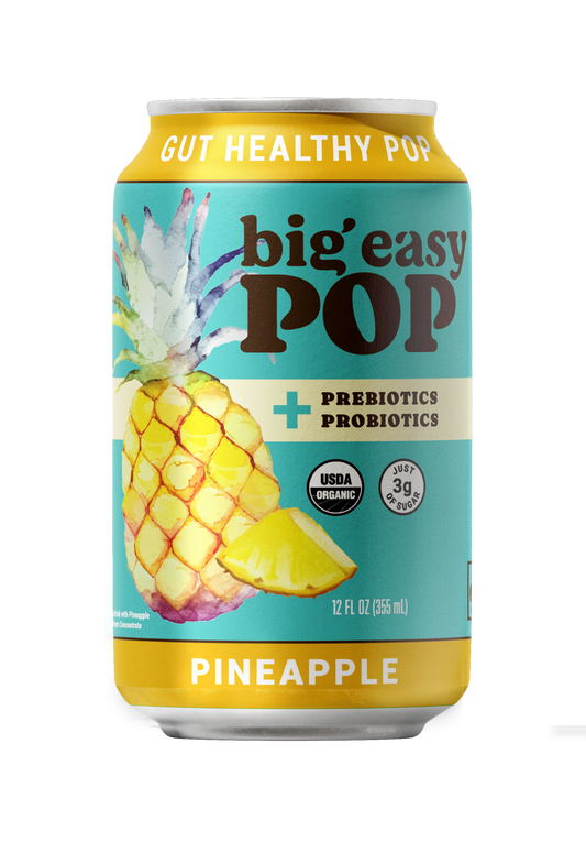 Gut Healthy Pop, Pineapple, Organic