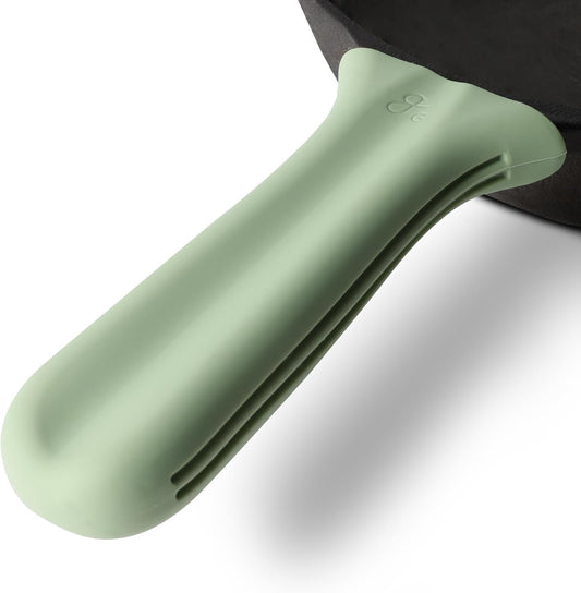 @Silicone Cast Iron Handle Cover, Sage Green