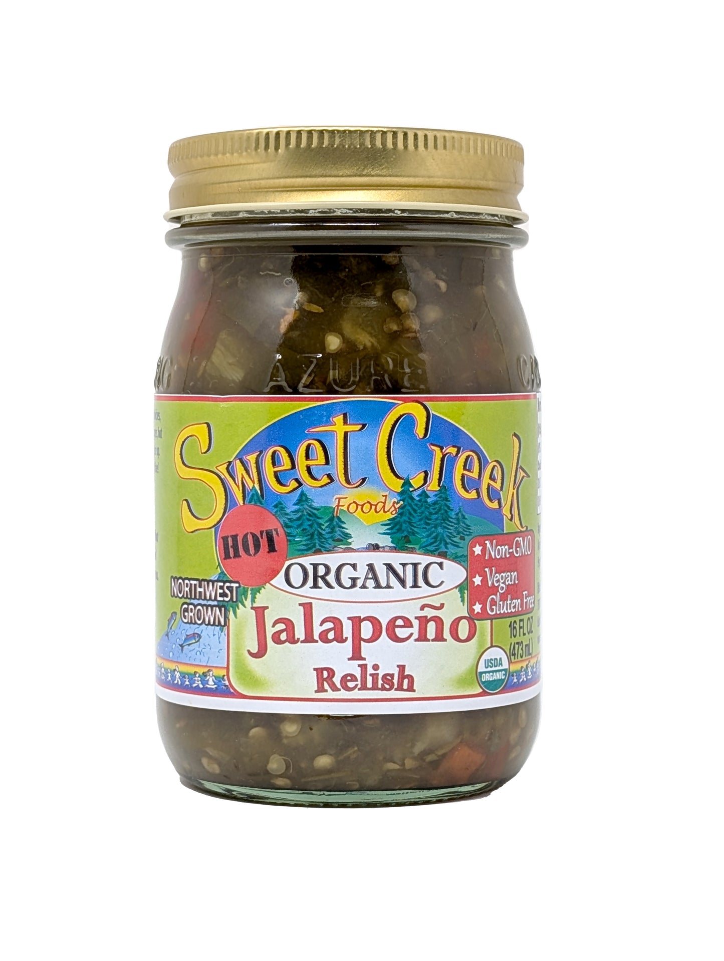 Jalapeno Relish, Hot, Organic