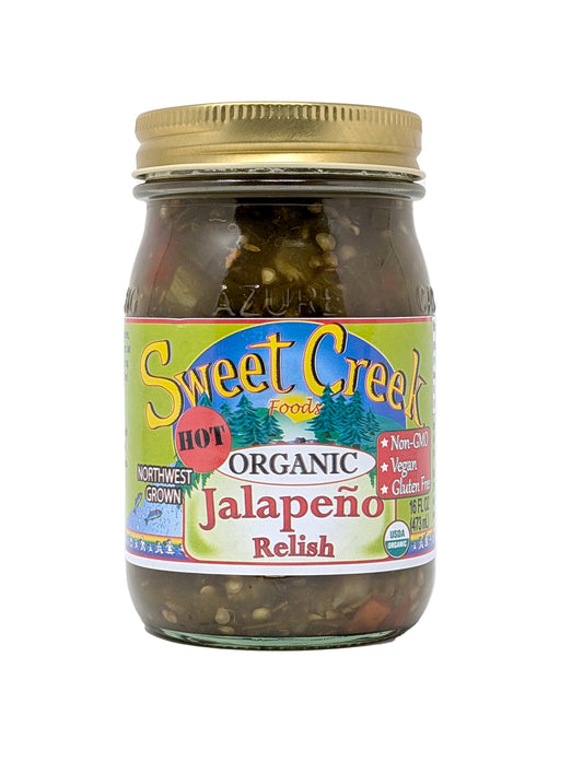 Jalapeno Relish, Hot, Organic
