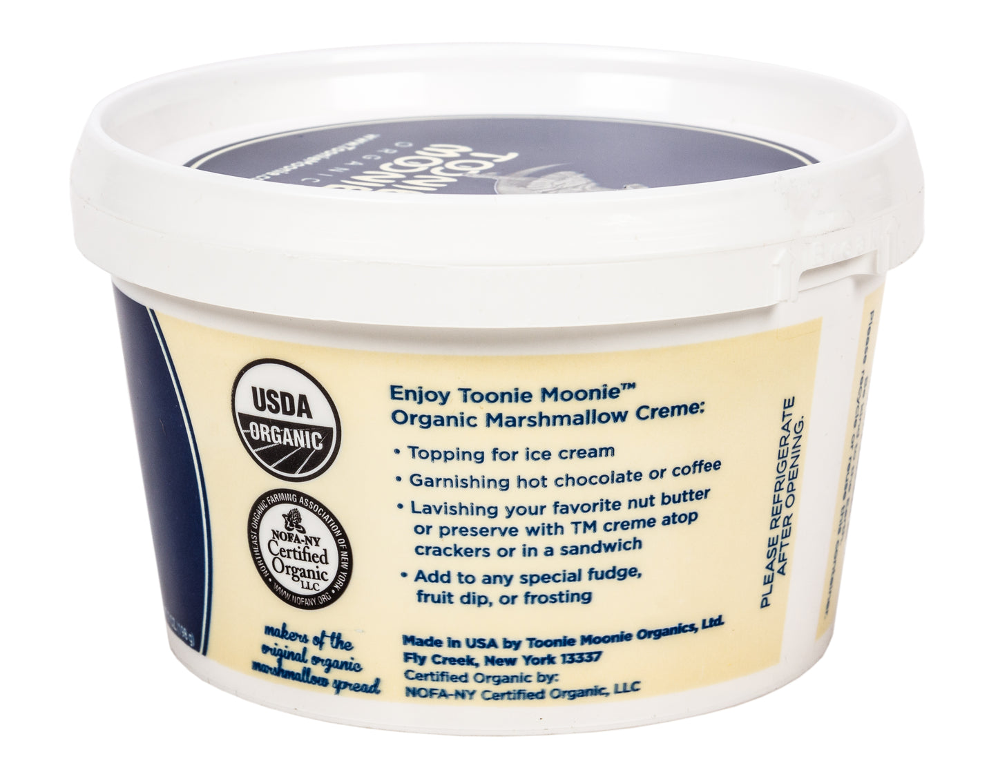Marshmallow Creme, Vanilla, Organic