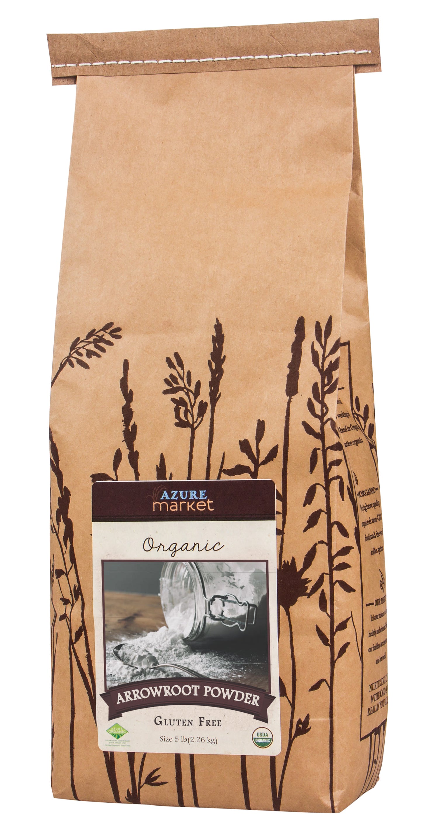 Arrowroot Powder, Organic, Gluten Free