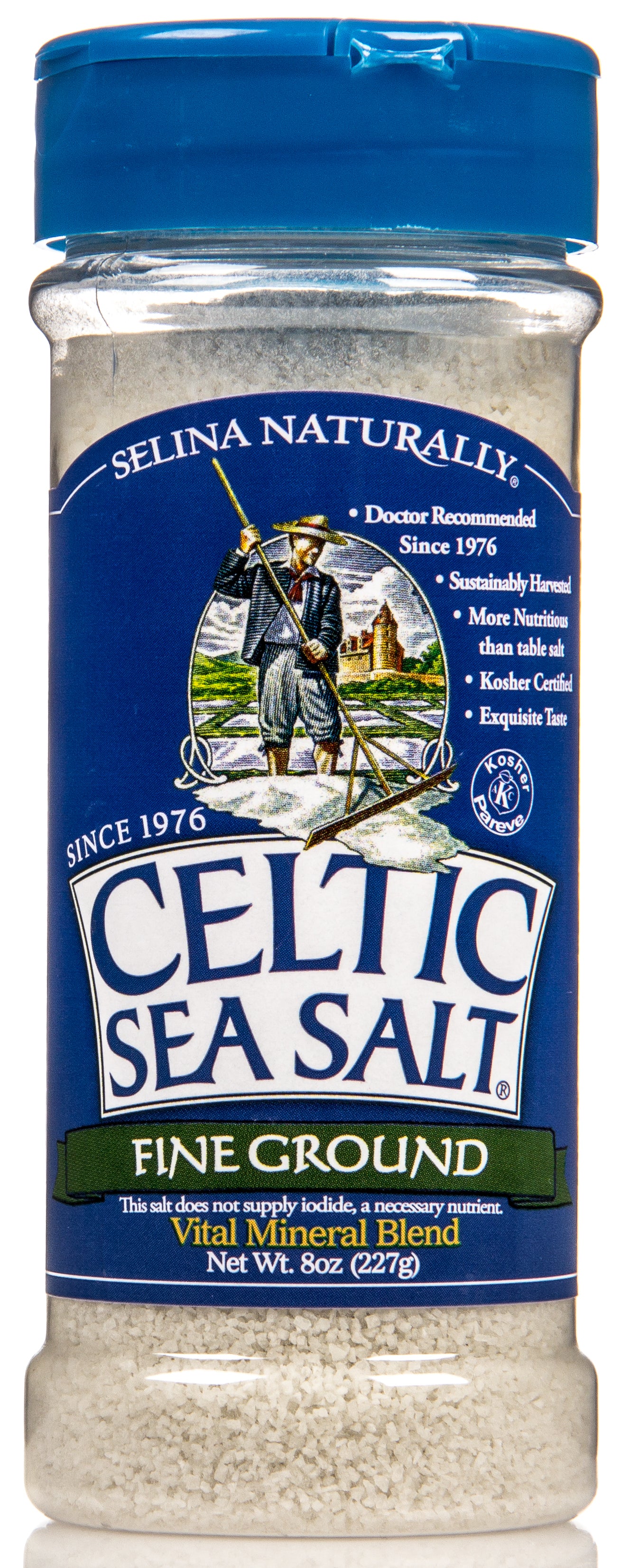 Celtic Sea Salt Shaker Jar, Fine
