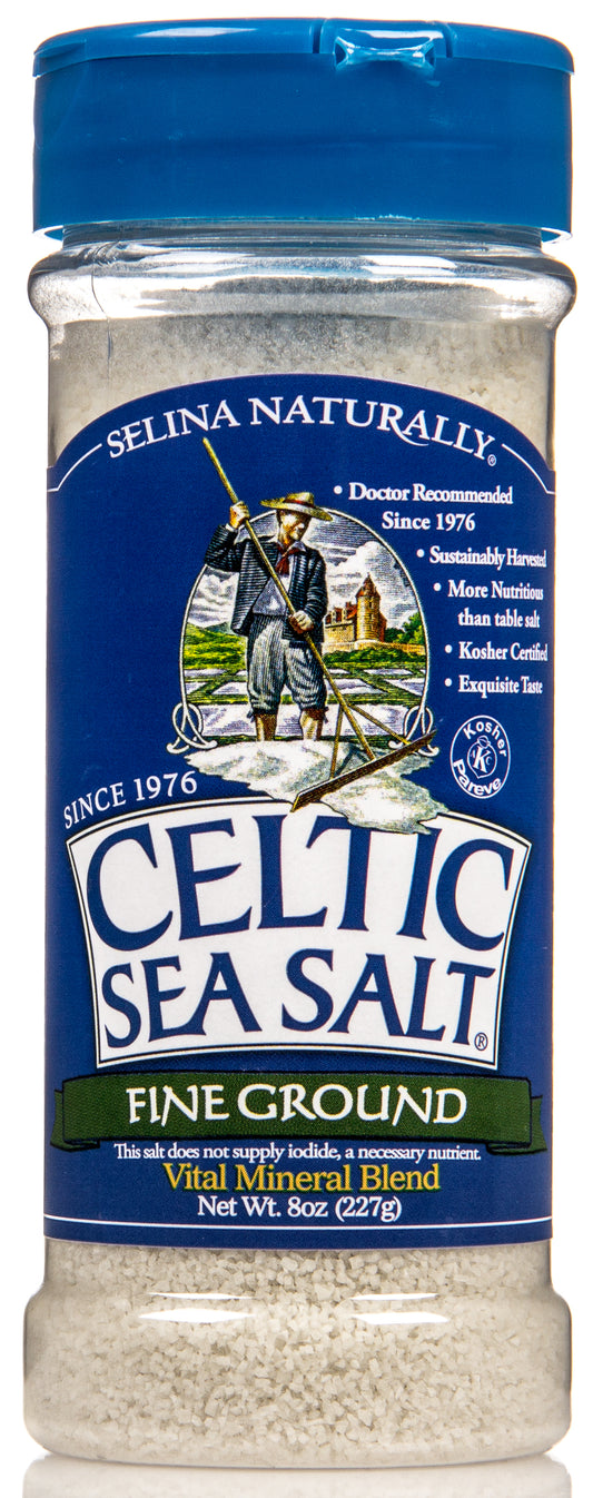 Celtic Sea Salt Shaker Jar, Fine