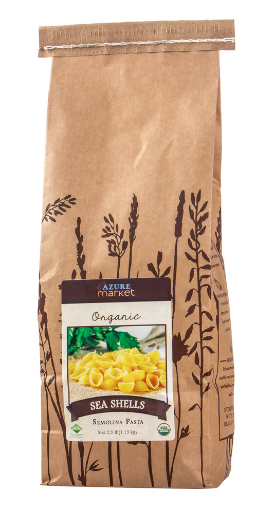 Small Shells, Semolina Pasta, Organic