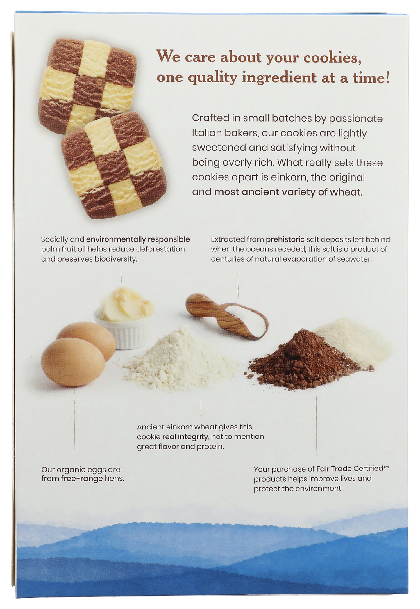 Cookies, Einkorn, Checkerboard, Organic