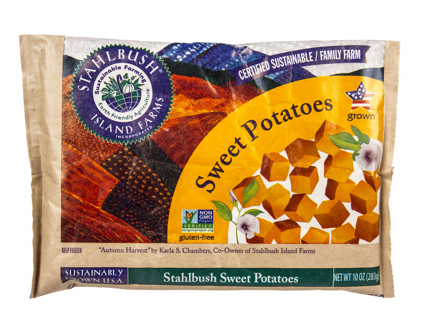 Sweet Potatoes, Diced, Frozen
