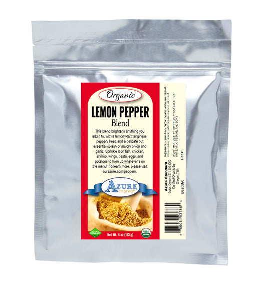 Lemon Pepper Blend, Organic