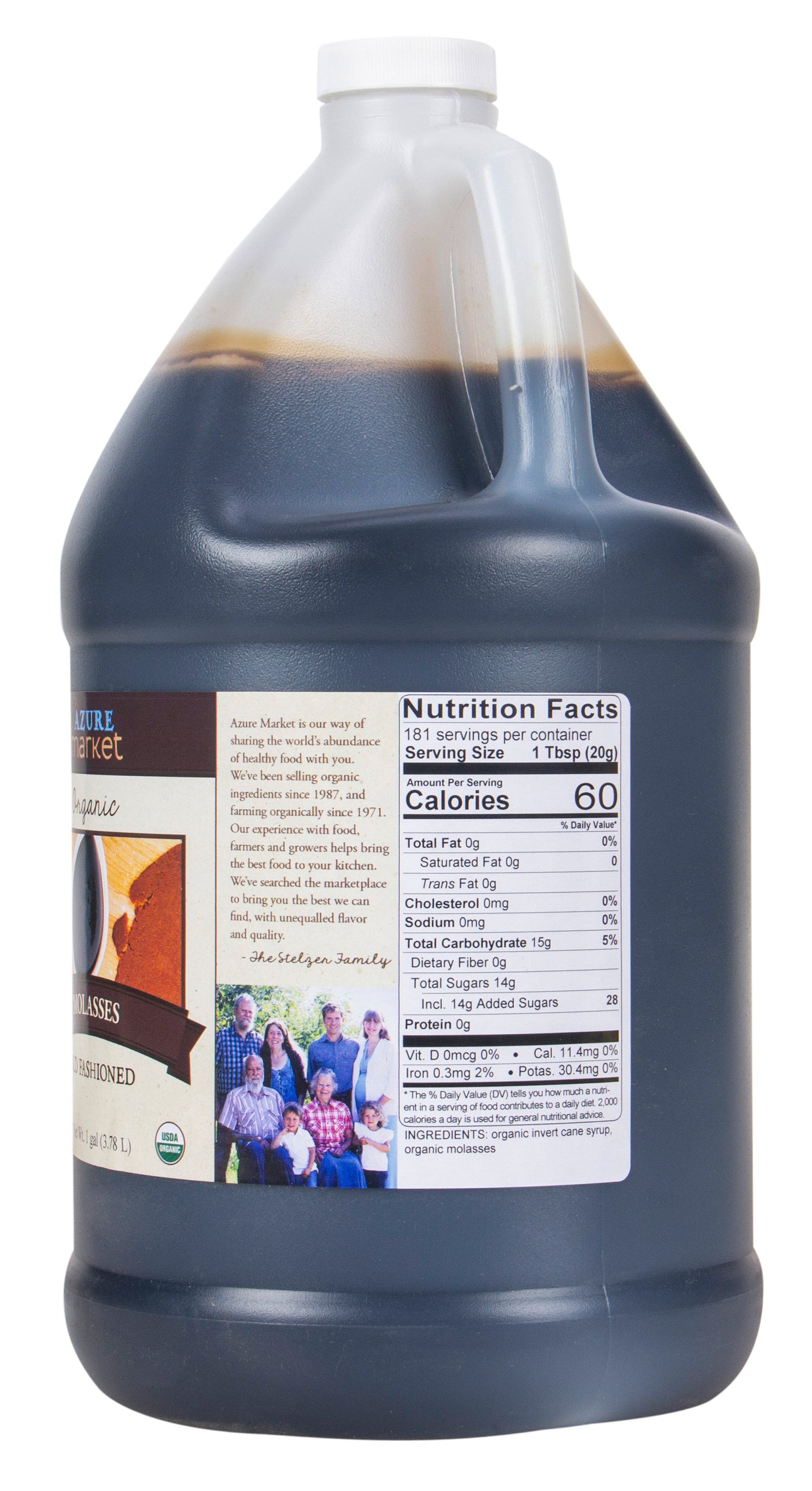 Molasses, Old-Fashioned, Organic