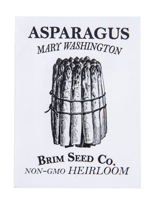Asparagus, Mary Washington Heirloom Seed