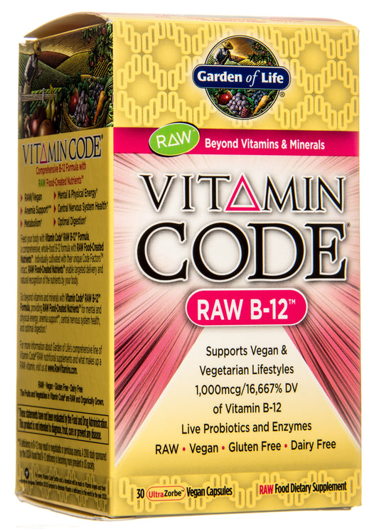 Vitamin Code, Raw B-12
