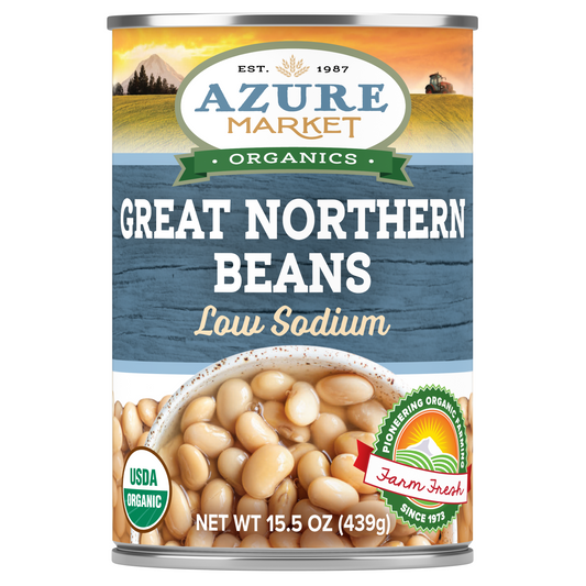 Great Northern Beans, Low Sodium, Organic