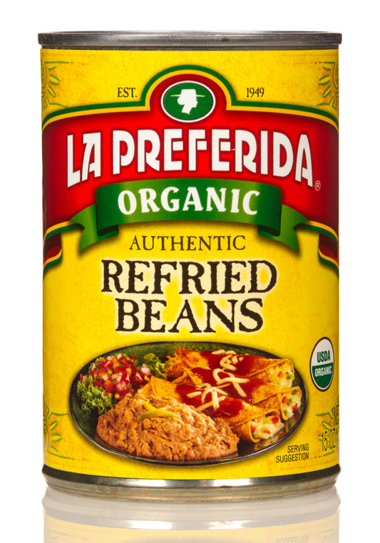 Authentic Refried Beans, Organic