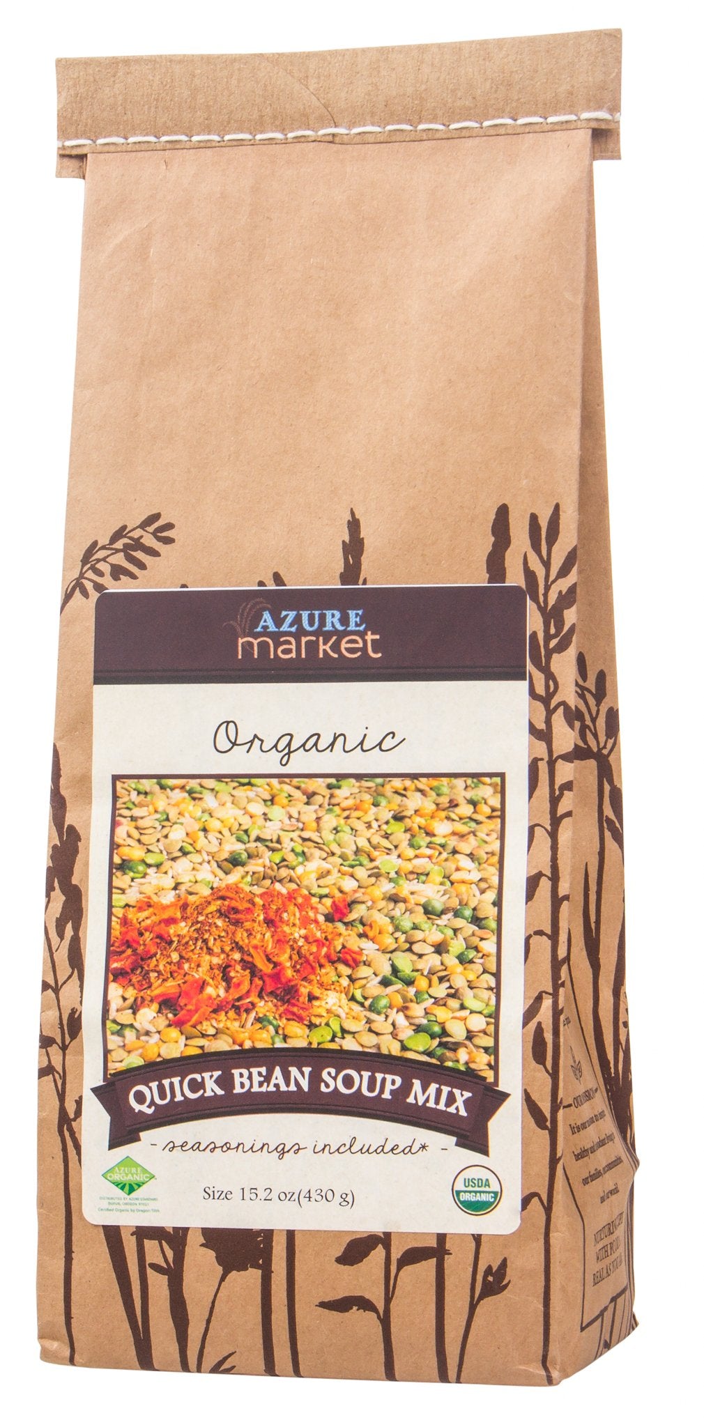 Quick Bean Soup Mix, With Seasoning, Organic