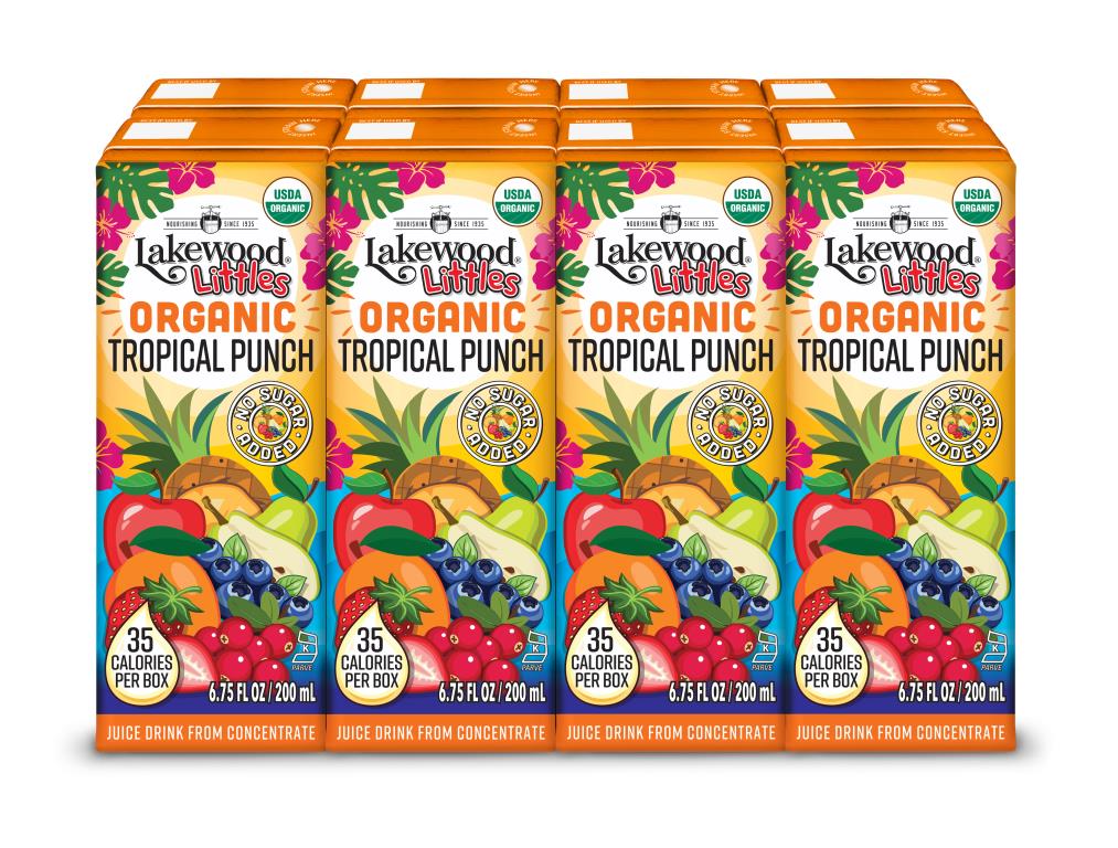 Littles Juice Box, Tropical Punch, Organic