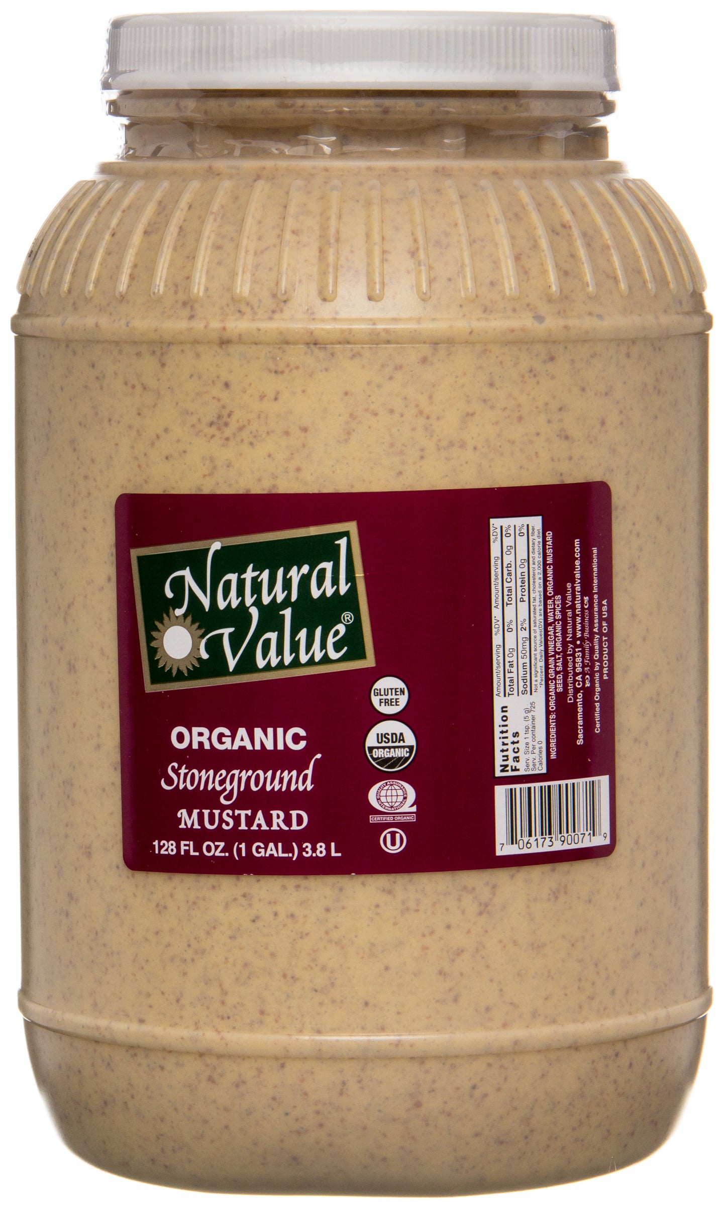 Stone Ground Mustard, Organic