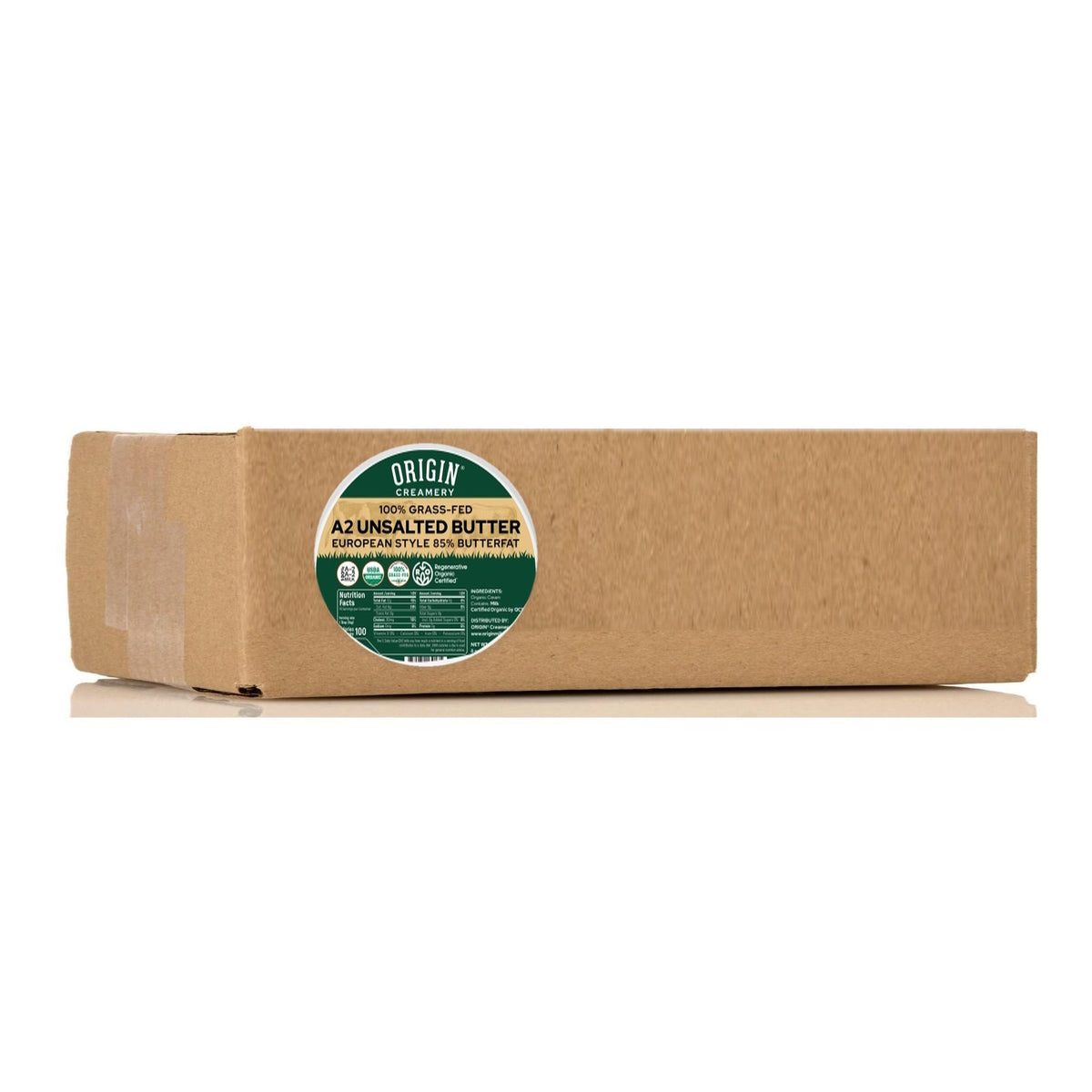 A2 Butter, Unsalted, Grass-Fed, Organic