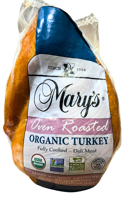 Oven Roasted Turkey, Food Service Size, Organic, Random Weight
