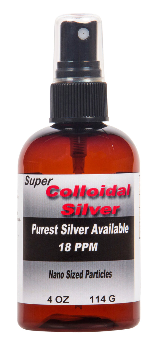 Super Colloidal Silver, 18 ppm, Nano, Spray