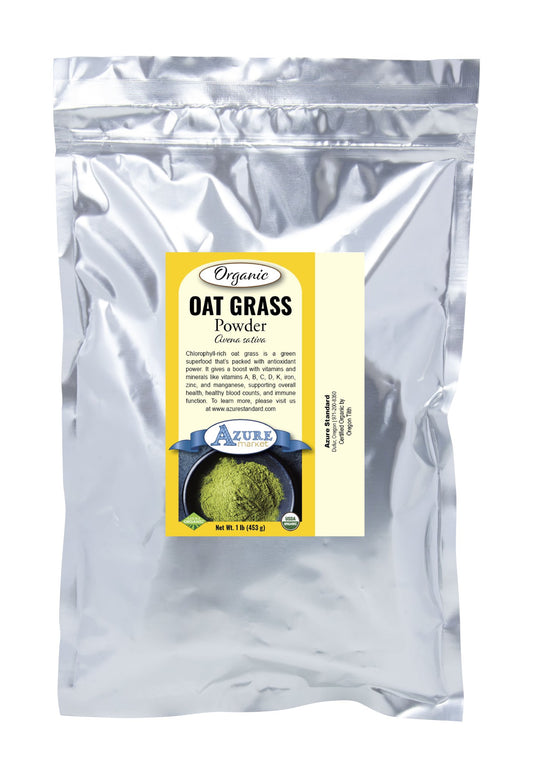 Oat Grass Juice Powder, Organic