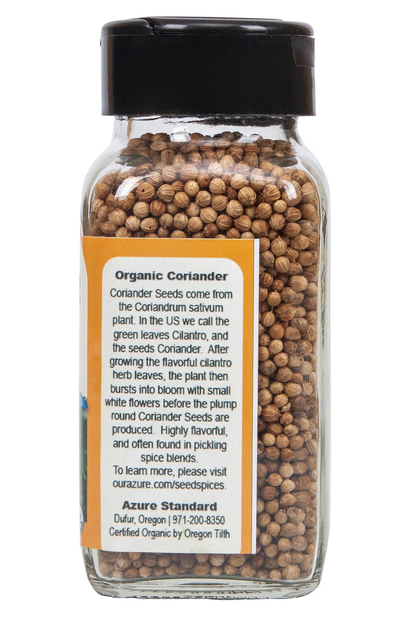 Coriander Seeds, Whole, Organic