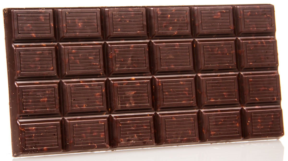 *Dark Chocolate Bar, Caramel Crunch with Sea Salt 55%, Organic