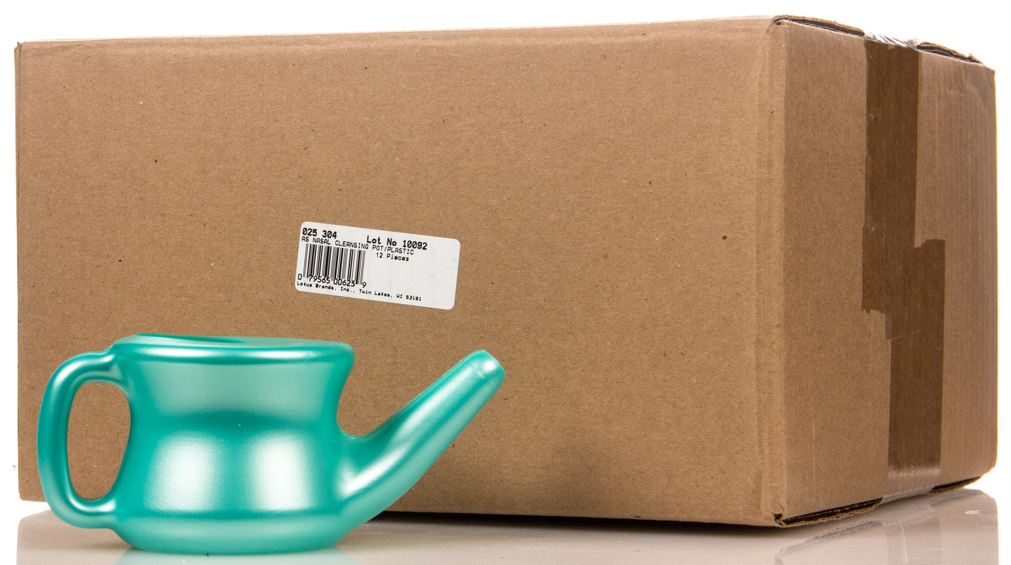 Nasal Cleansing Pot, Plastic (for travel)