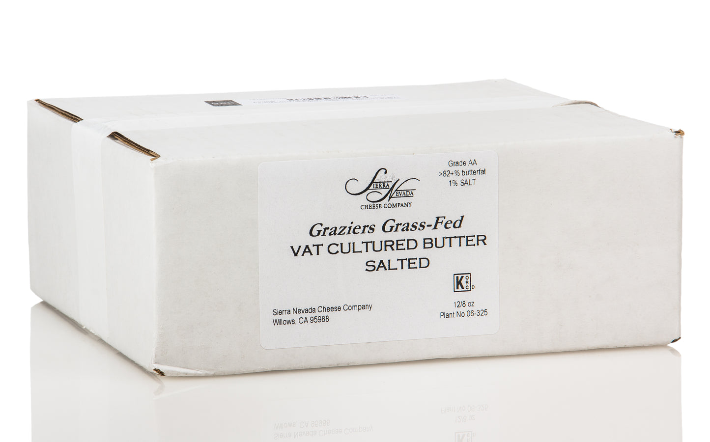 Graziers, Vat-Cultured European Style Butter, Salted, Grass-Fed