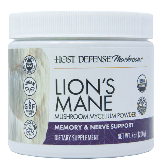 Lion's Mane Mycelium Powder, Organic