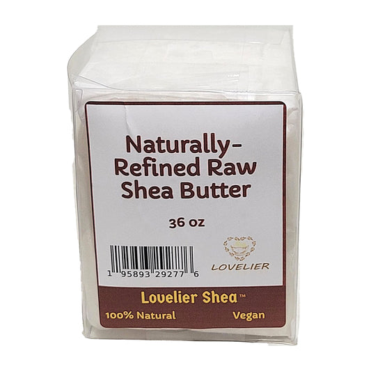 Shea Butter, Raw Naturally Refined