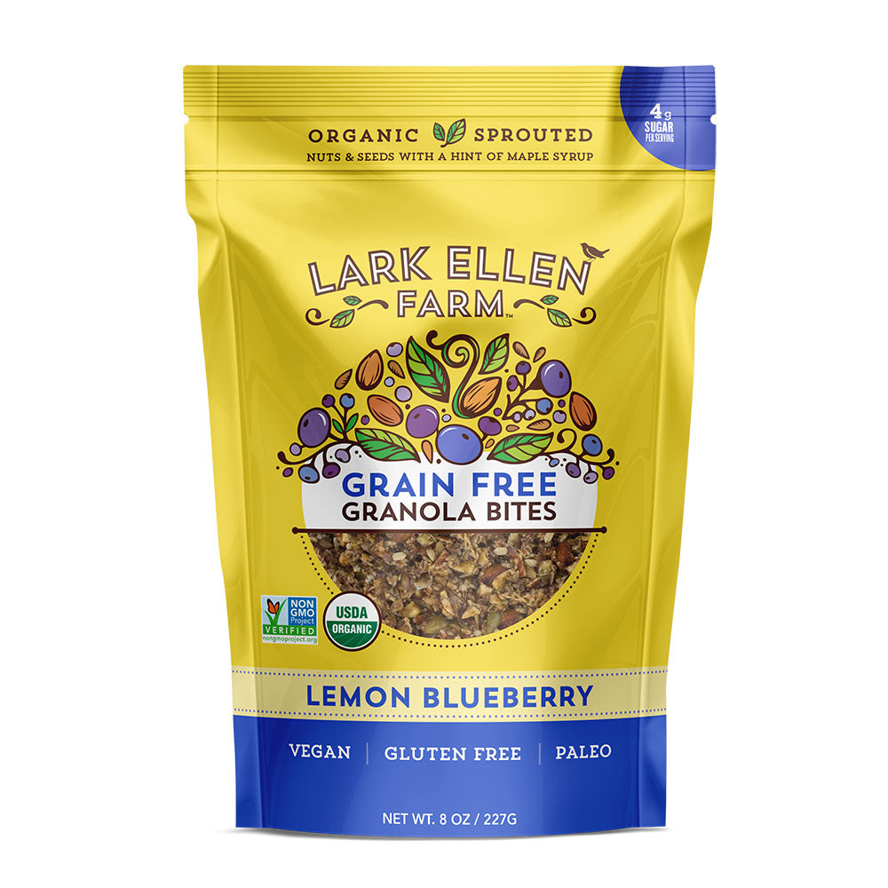 Granola Bites, Lemon Blueberry, Grain Free, Organic