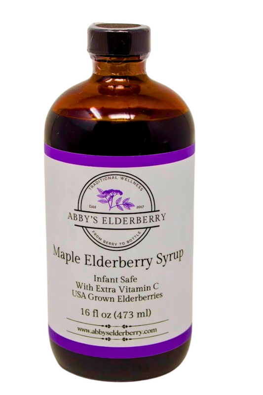 Elderberry Syrup, Maple