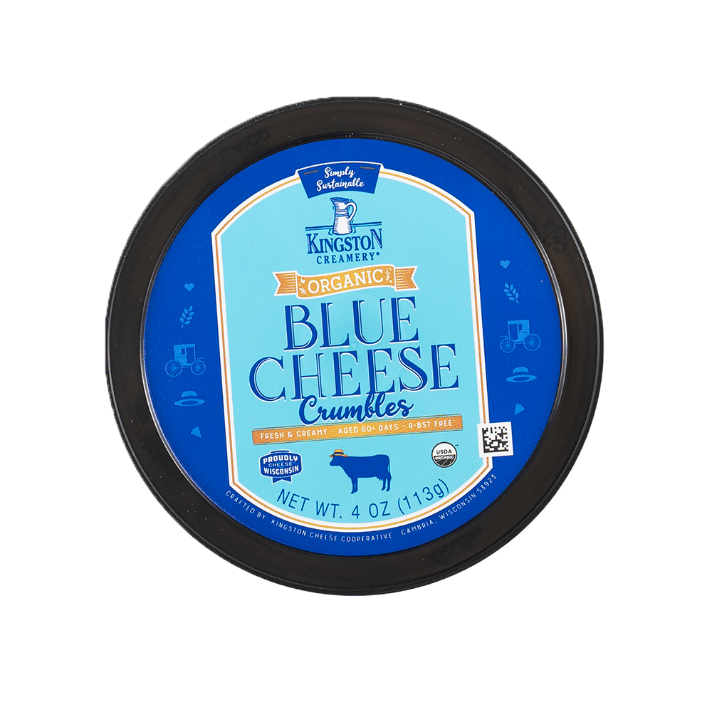 Blue Cheese Crumbles, Organic