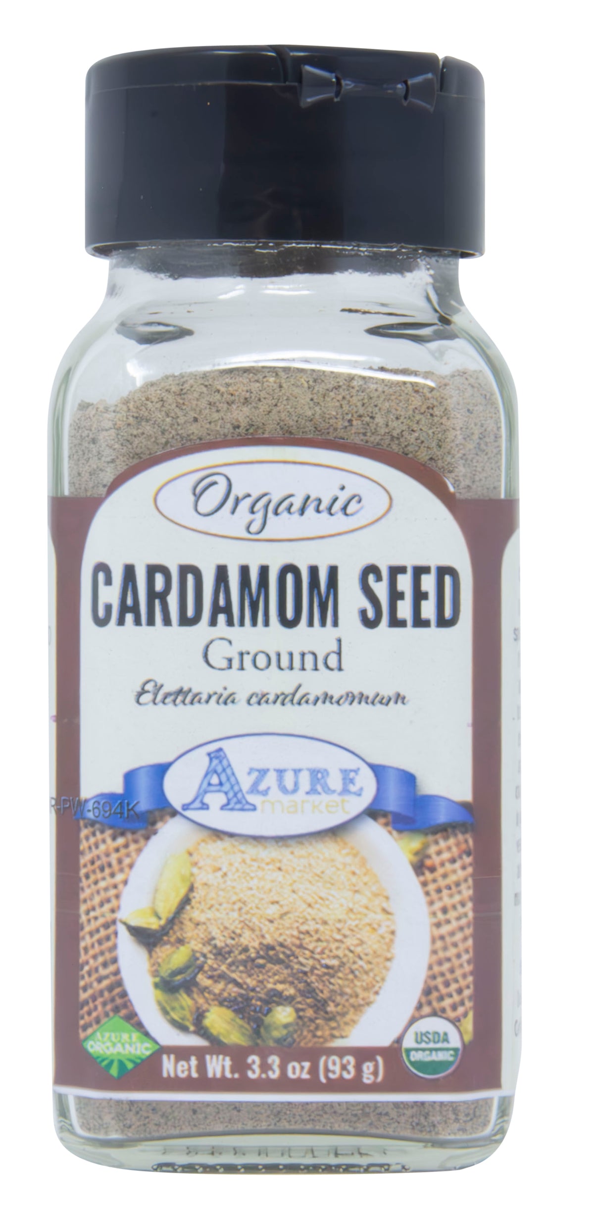 Cardamom Seed, Ground, Organic