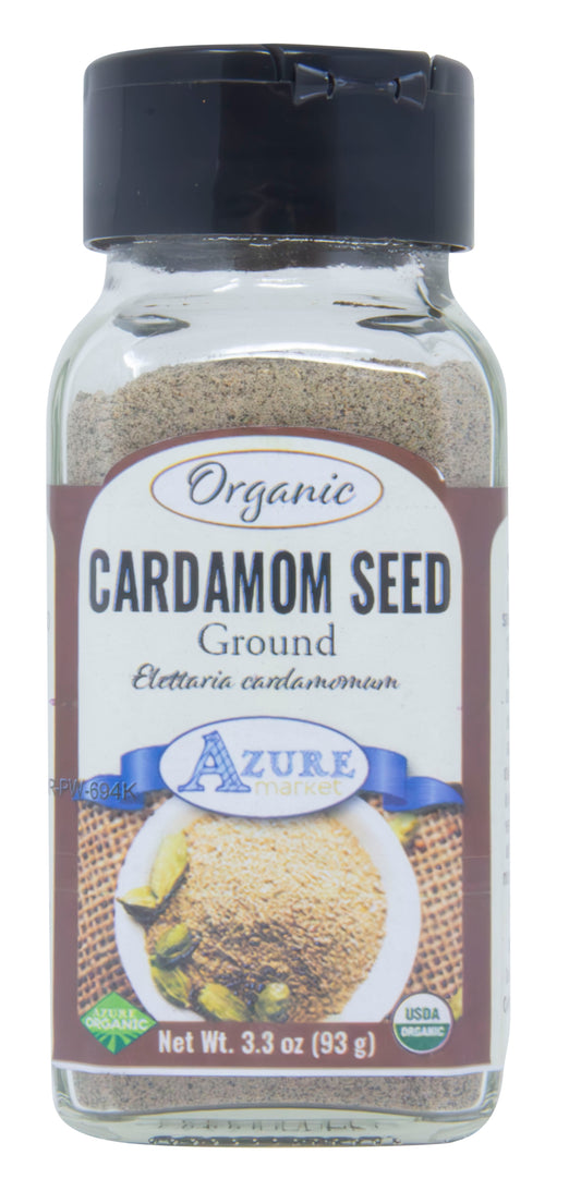 Cardamom Seed, Ground, Organic