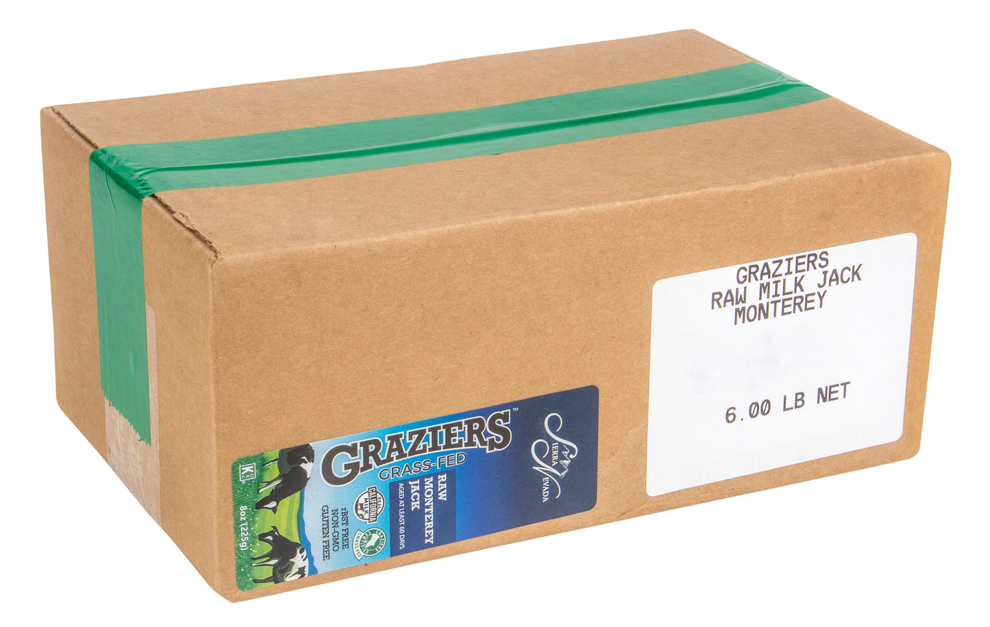 Graziers, Monterey Jack, Raw, Grass-Fed, Pastured, Random Weight