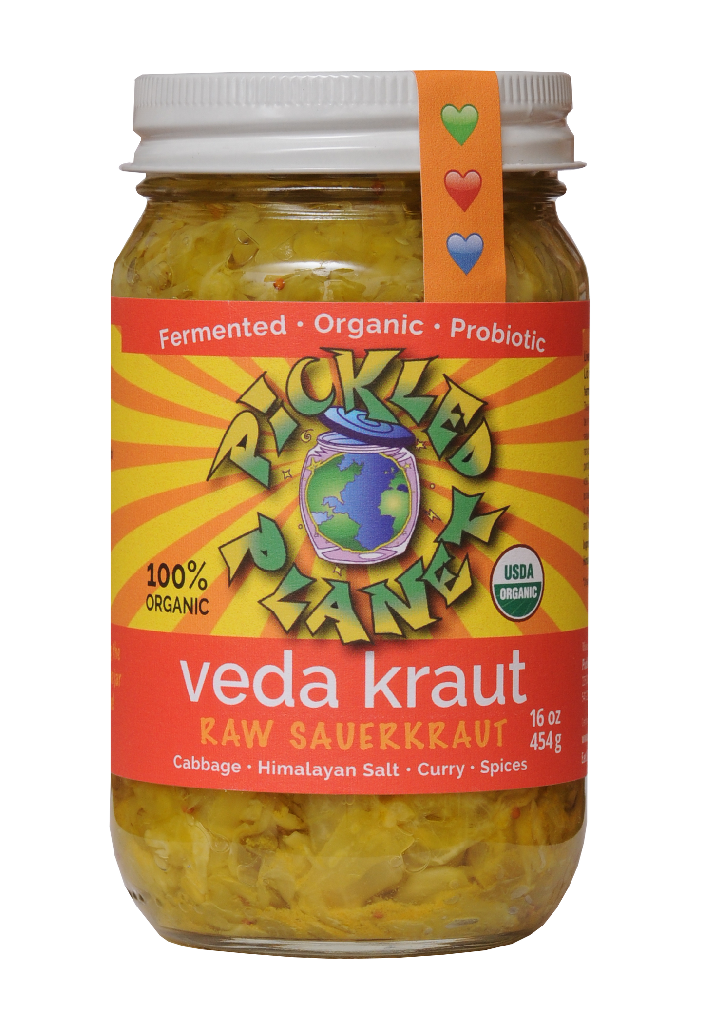 Sauerkraut, Raw, Veda Kraut, Organic