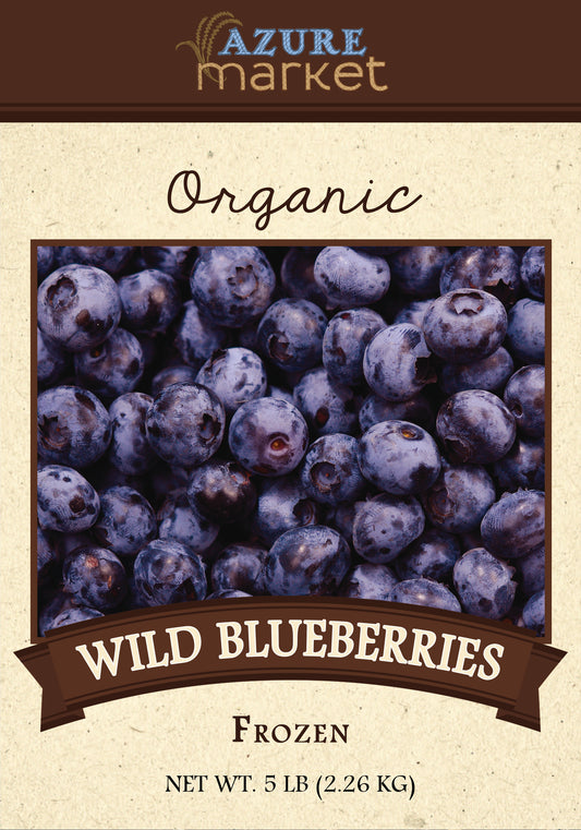 Wild Blueberries, Frozen, Organic