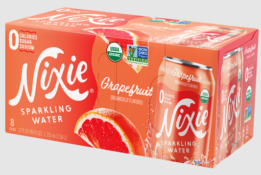 Sparkling Water, Grapefruit, Organic