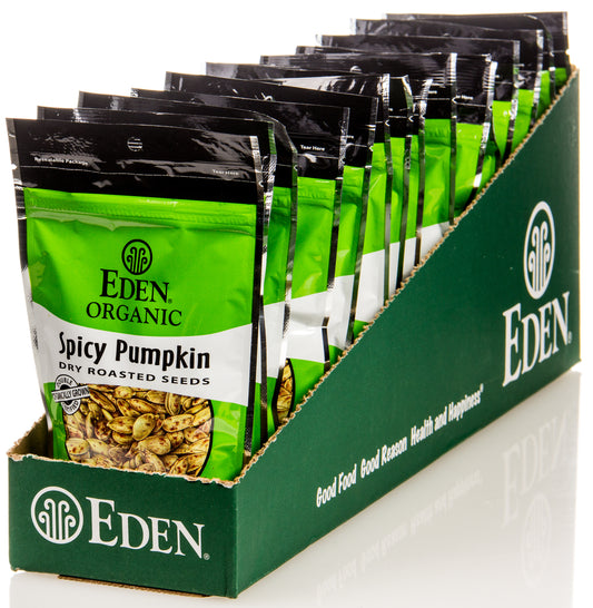 Spicy Pumpkin, Seeds, Dry Roasted, Organic