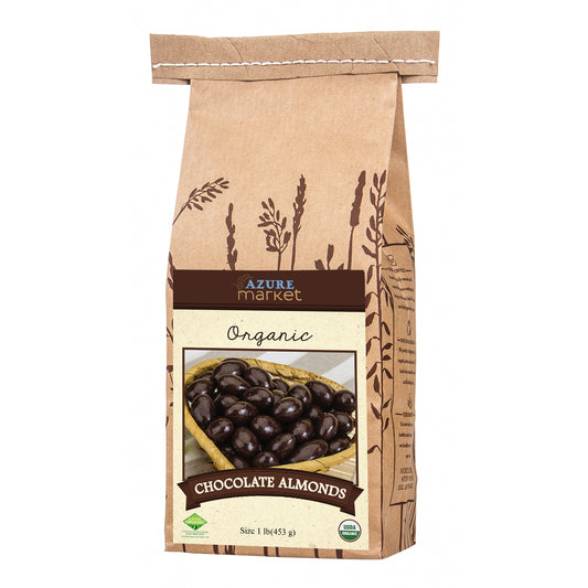 Almonds, Dark Chocolate Covered, Organic