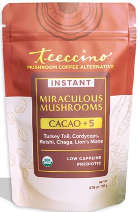 Miraculous Mushrooms, Cacao +5, Instant, Organic