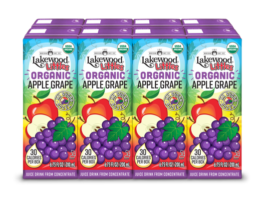 Littles Juice Box, Apple Grape, Organic