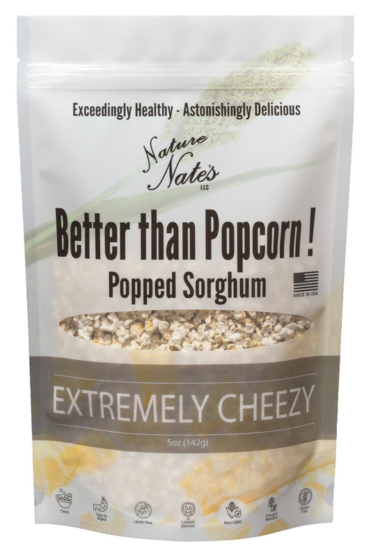 Popped Sorghum, Extremely Cheezy
